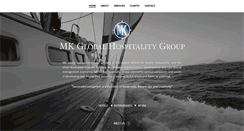 Desktop Screenshot of mk-globalhospitalitygroup.com