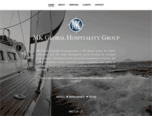 Tablet Screenshot of mk-globalhospitalitygroup.com